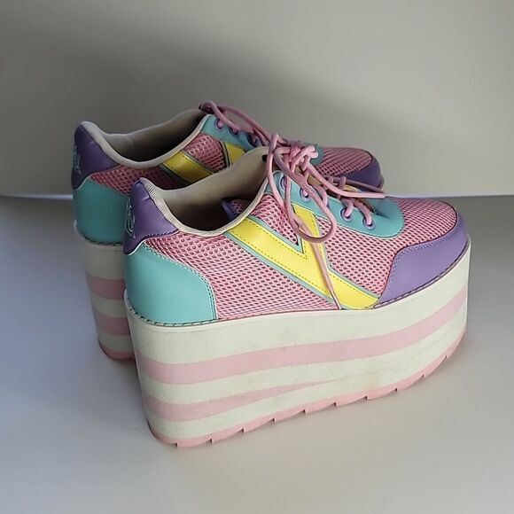 XTRA by YRU Karazii Platform Sneakers - Pastel Size 9 - Picture 9 of 11
